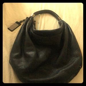 Black studded handle Kenneth Cole purse